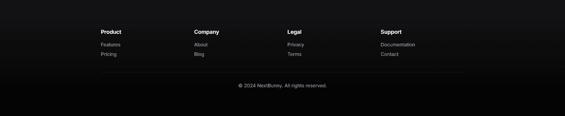 Footer preview