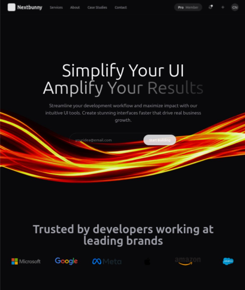 AI Generated Landing Page